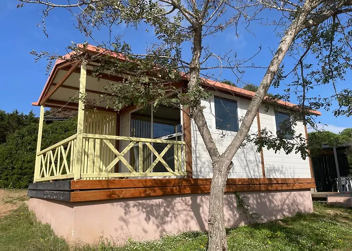 Trinite Kamp alanı Bonifacio (Corsica)