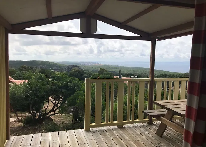 Kamp alanı Trinite Bonifacio (Corsica)